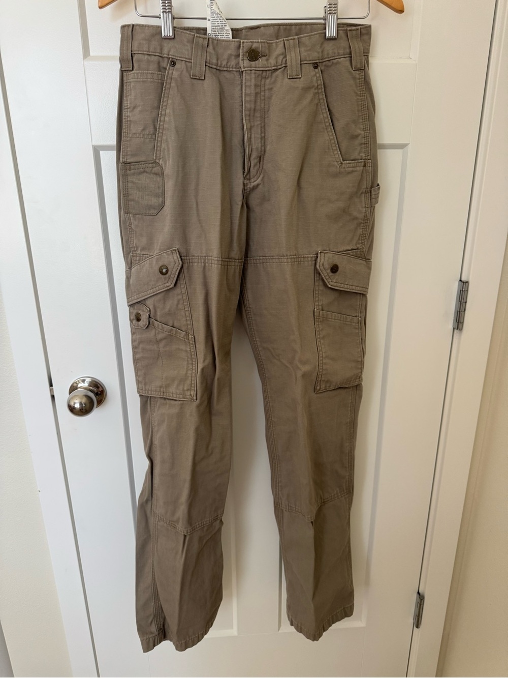 Carhartt Men's Cargo Pants in Olive/Tan